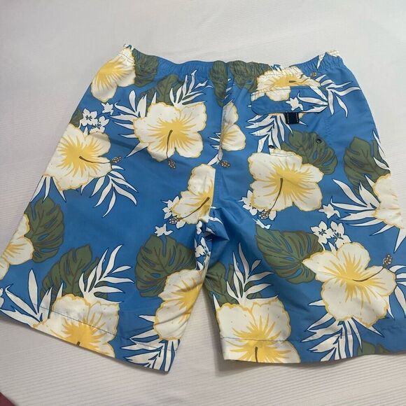 Lot Of 2 Lands End Floral Swim Trunks Size XL New - Picture 7 of 10